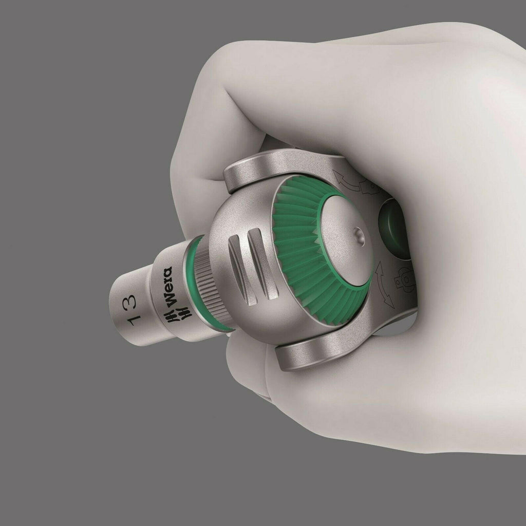 Wera 8100 SA 9 Zyklop Speed Ratchet Set 1/4" Drive SAE 05004019001