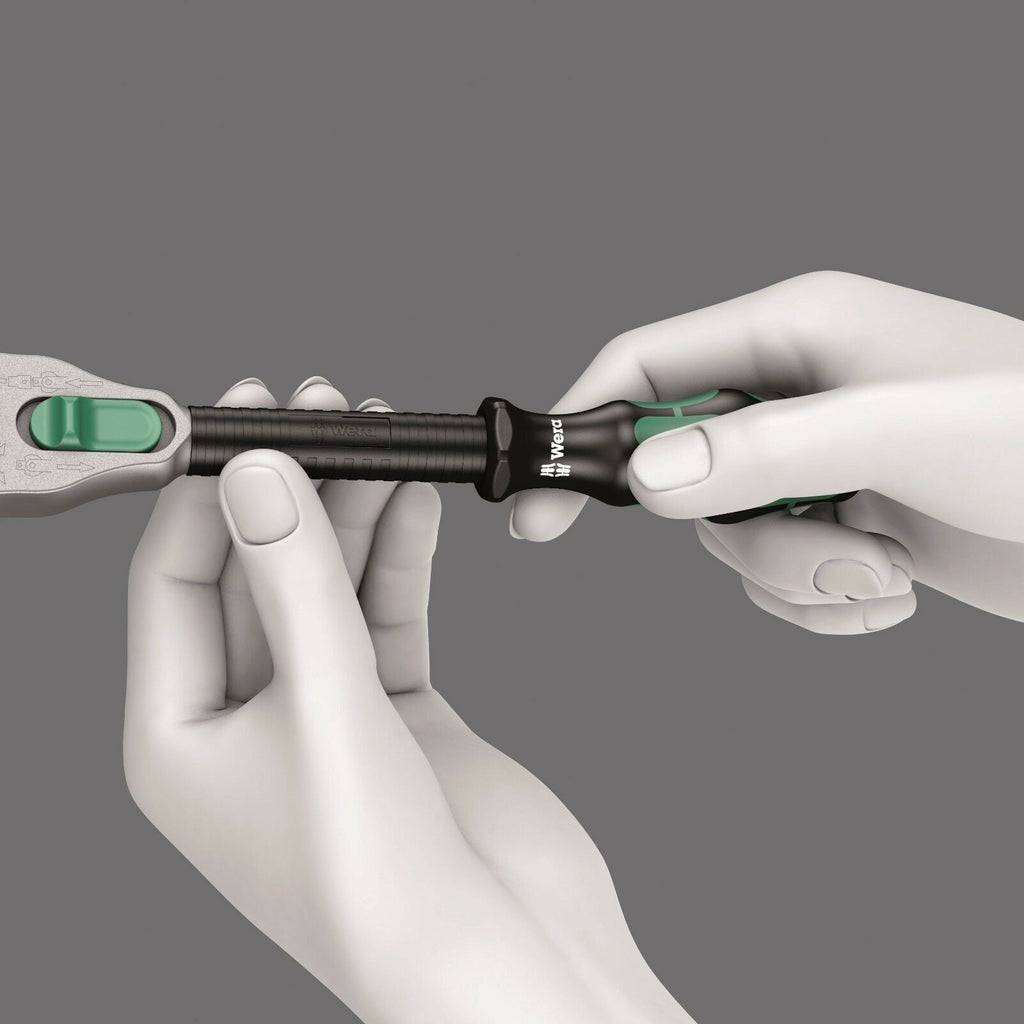 Wera 8100 SA 9 Zyklop Speed Ratchet Set 1/4" Drive SAE 05004019001